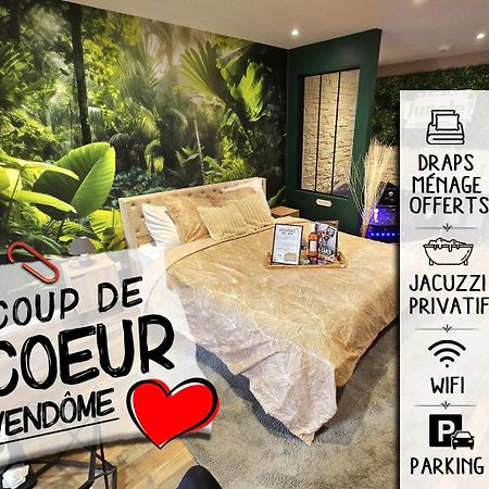 Appartement Chambre Cosy - Jacuzzi - Little Room Vendôme Exterior foto
